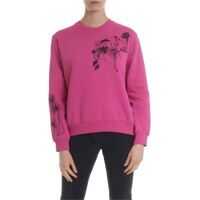 Bluze de trening Paul Smith Sweatshirt In Fuchsia With Contrasting Embroidery