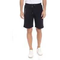Pantaloni scurti Bermuda In Black With Versace Jeans Logo Barbati