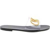 Slapi Go Logo Slippers In Black And Trasparent Femei