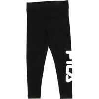 Colanti Leggings In Black With Fila Print Fete