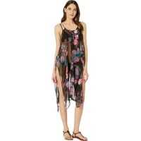 Imbracaminte de plaja Tie Front Floral Poncho Femei
