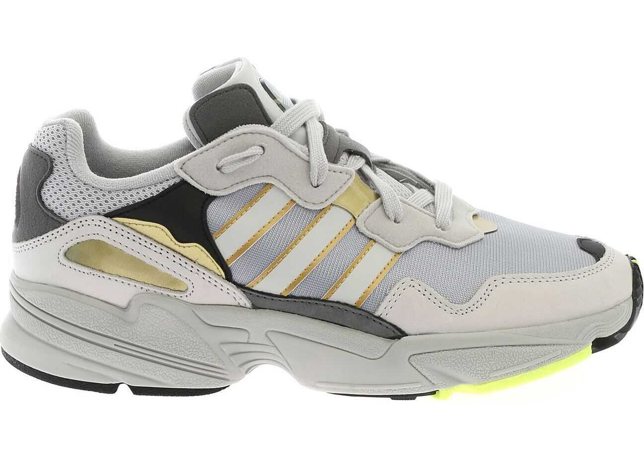 adidas Adidas Originals Yung-96 Sneakers Gray And Blue Gray