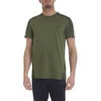 Tricouri Lacoste T-Shirt In Green Cotton With Contrasting Details