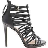 Sandale Taavi Sandals In Black Leather Femei