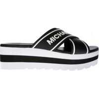 Slapi Demi Sport Slippers In Black And White Femei