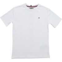 Tricouri T-Shirt In White With Print On The Back Baieti