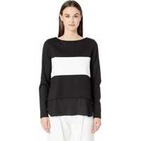 Pulovere casual Nicole Miller Ponte Boat Neck Sweater