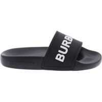 Sandale Burberry Mini Furley Slides In Black