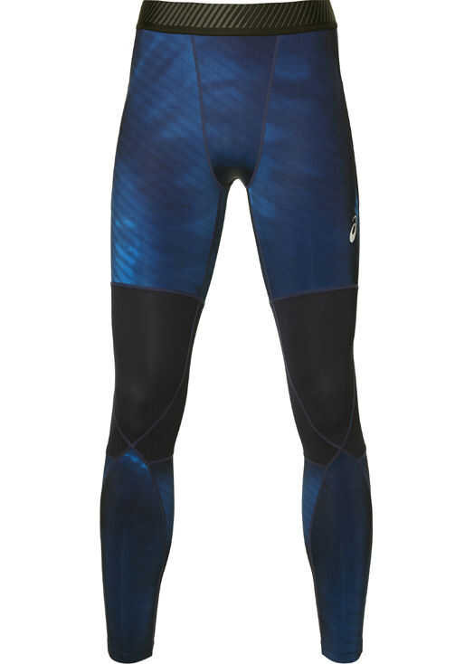 ASICS Base Layer Graphic Tight Blue