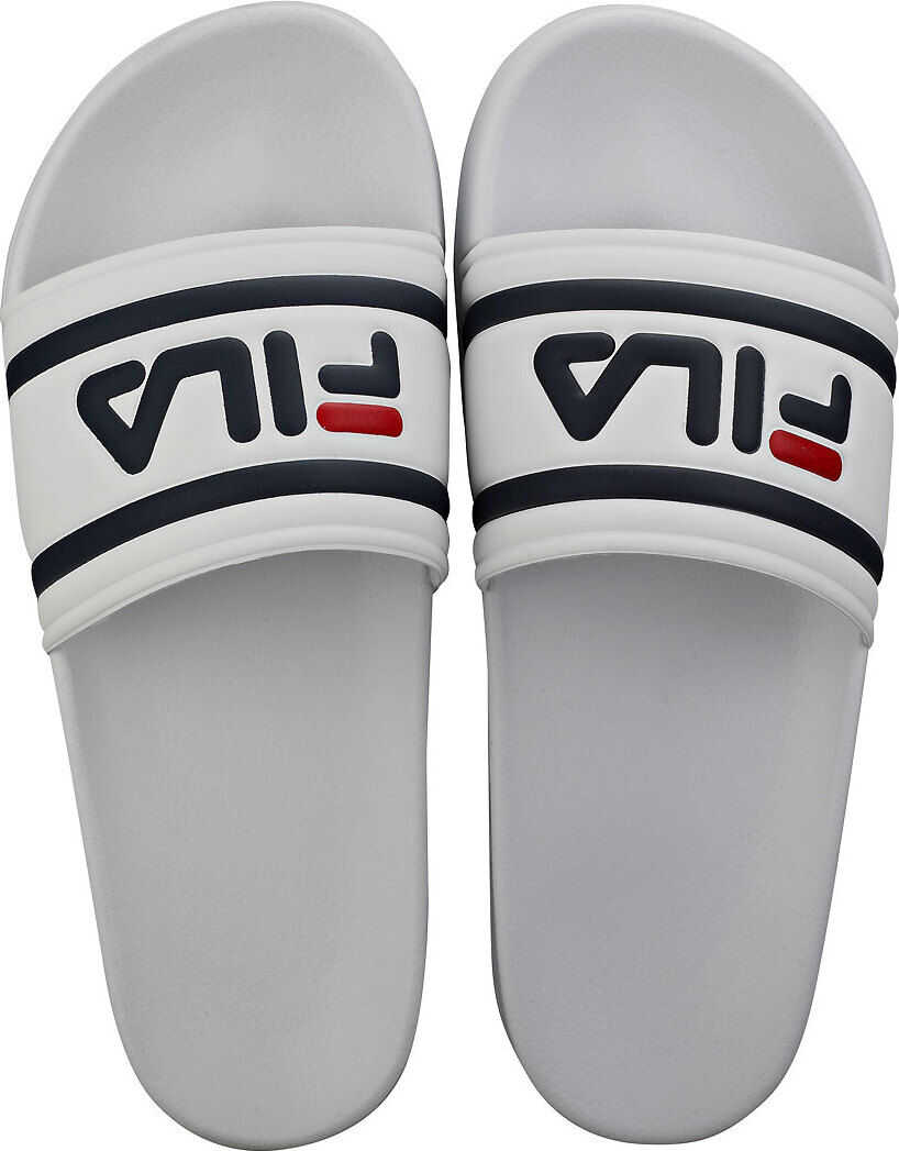 Fila Morro Bay Slides In White Navy White
