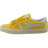 Sneakers Gola Tennis Mark Cox Velvet Fashion Trainers In Yellow White