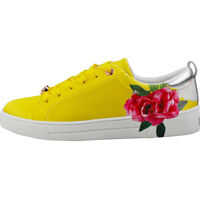 Sneakers Rialy Fashion Trainers In Yellow Multicolour Femei