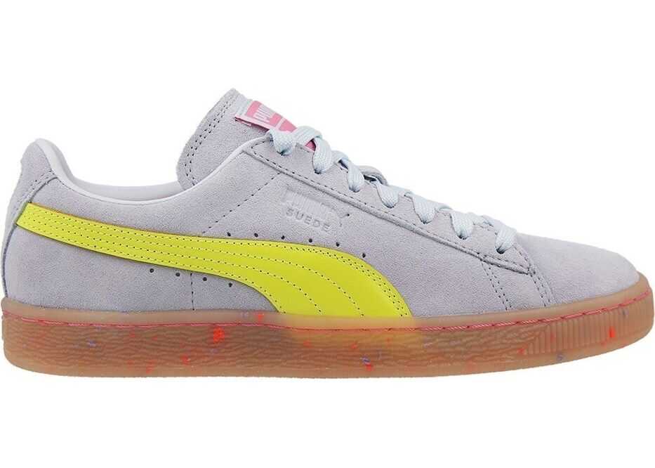 PUMA Suede Wns SW Illusion 36473702 GRI/GALBENE