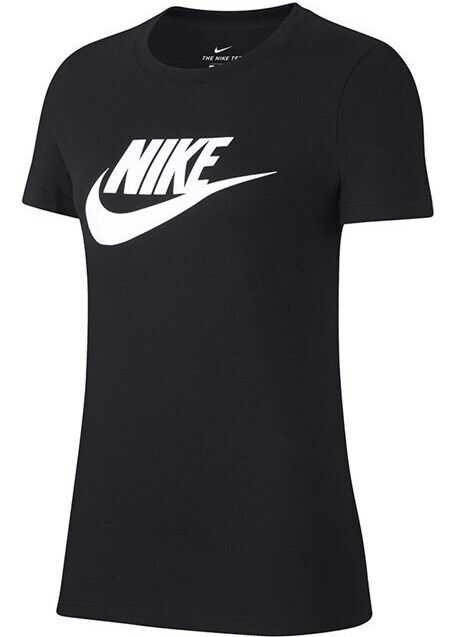 Tricouri Nike Essential Icon Futura Bv6169 Negre Femei Boutique