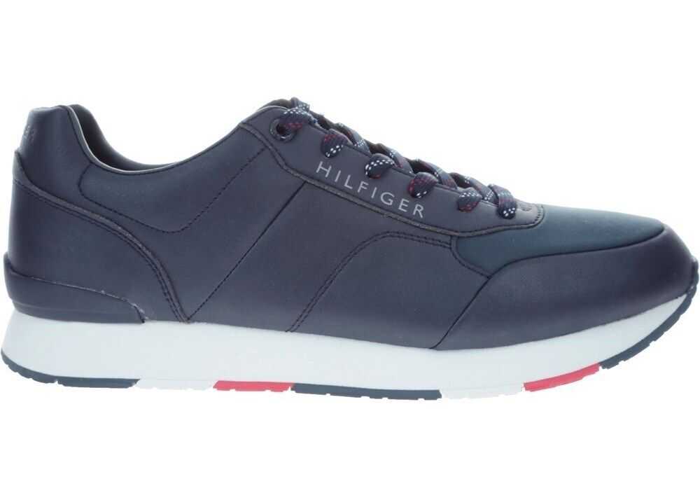 Tommy Hilfiger Corporate Leather RU FM0FM02057403 ALBASTRU MARIM