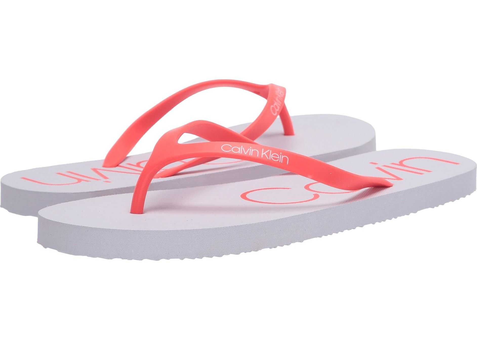 Calvin Klein Salma White/Fluorescent Pink