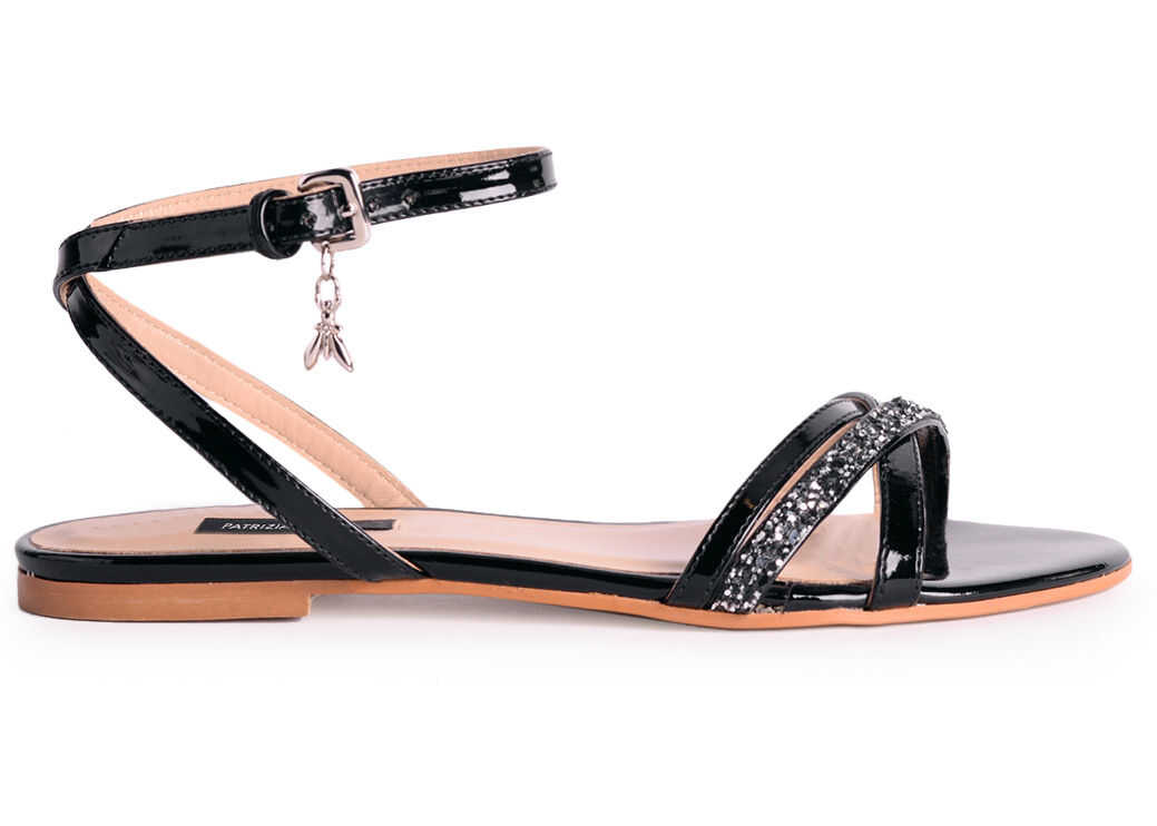 Sandala Patrizia Pepe DV4108/A1YT Czarny