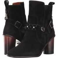 Botine Moto Heel Bootie Femei