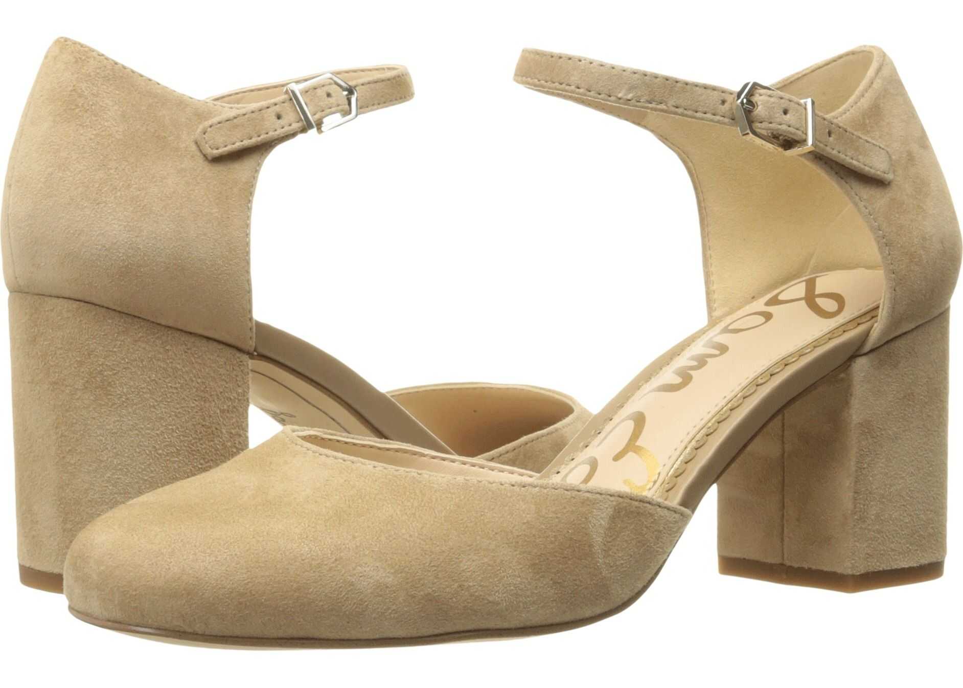 Pantof Sam Edelman Clover Oatmeal Suede Leather