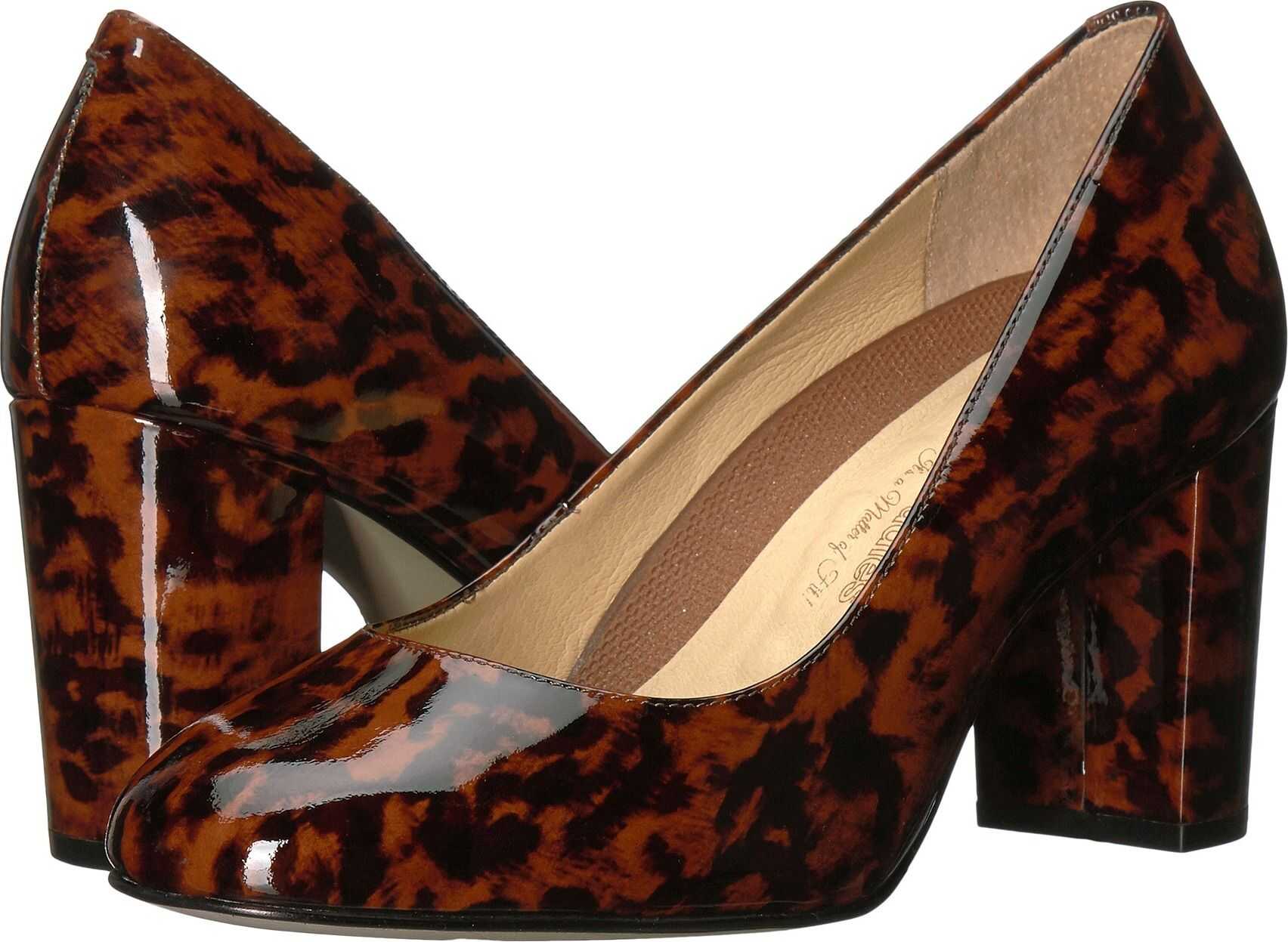 Pantof Walking Cradles Matisse Leopard Patent Leather