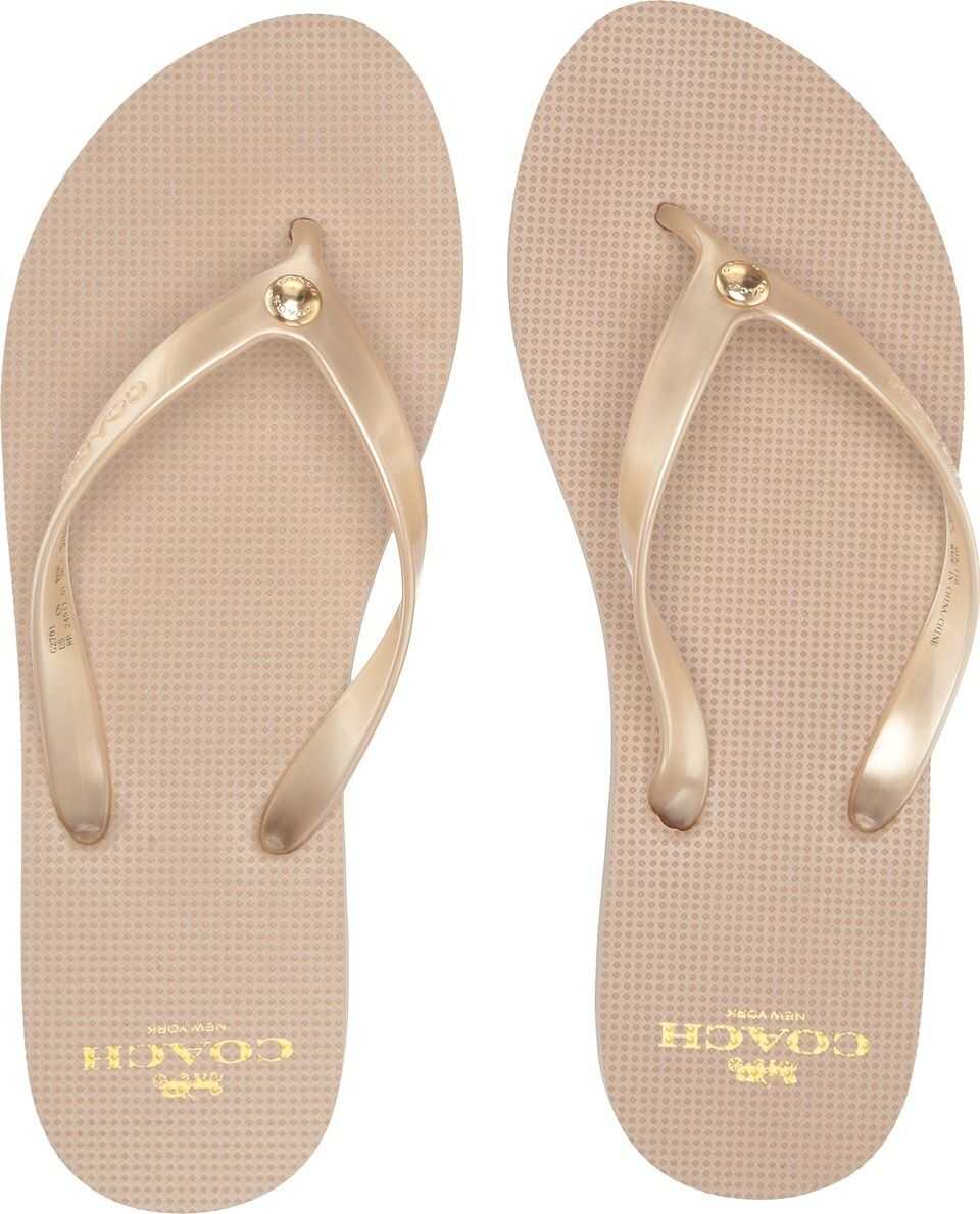 COACH Flip-Flop Champagne