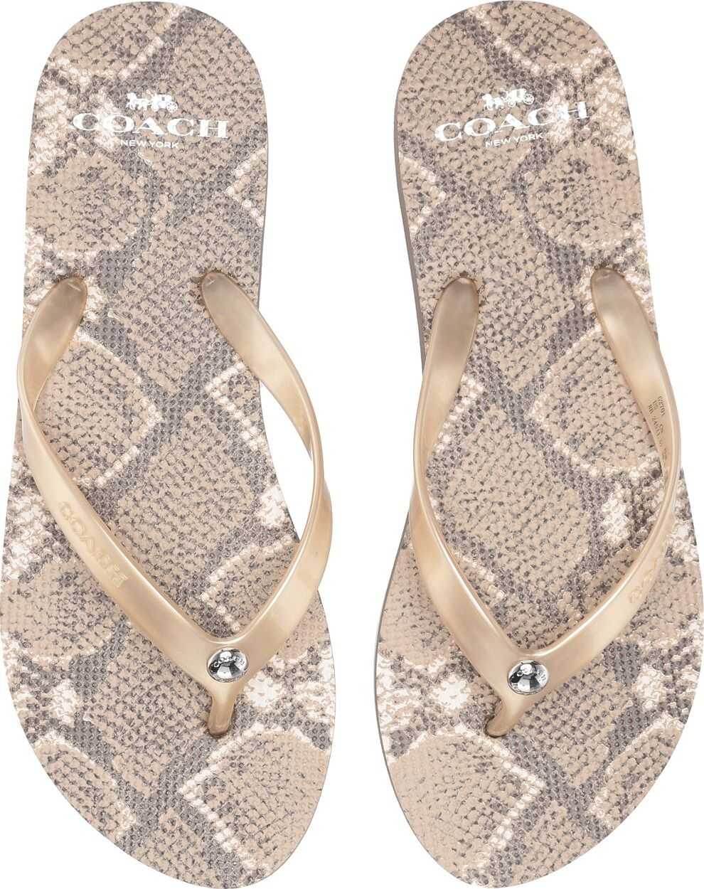 COACH Flip-Flop Natural