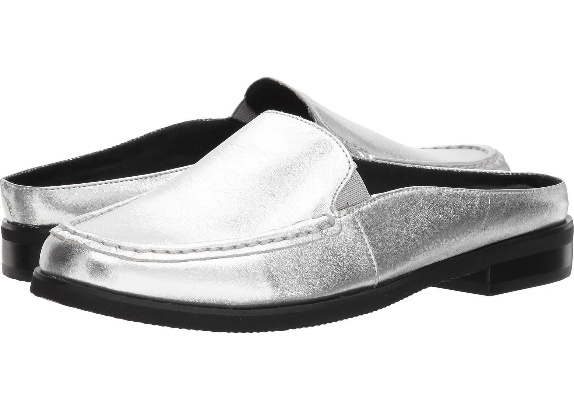 Walking Cradles Windsor Bright Silver Soft Metallic Leather
