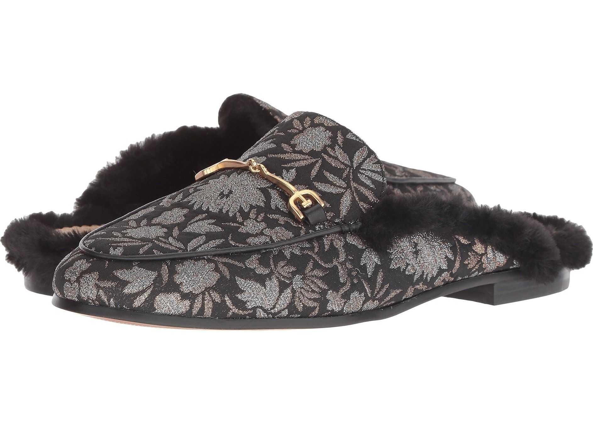 Sam Edelman Linnie Black Multi Holiday Floral Jacquard Holiday Floral Jacquard