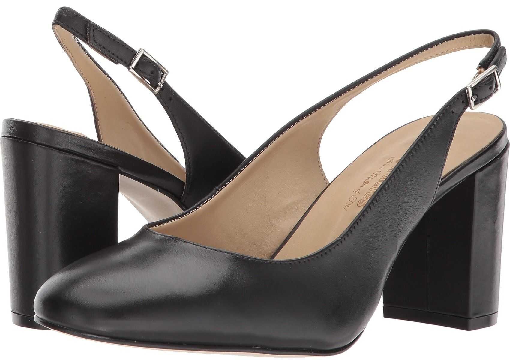 Pantof Walking Cradles Michaela Black Leather