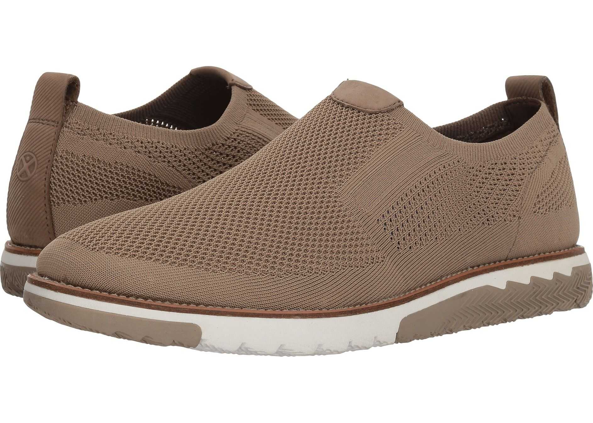 Hush Puppies Expert MT Slip-On Taupe Knit/Nubuck