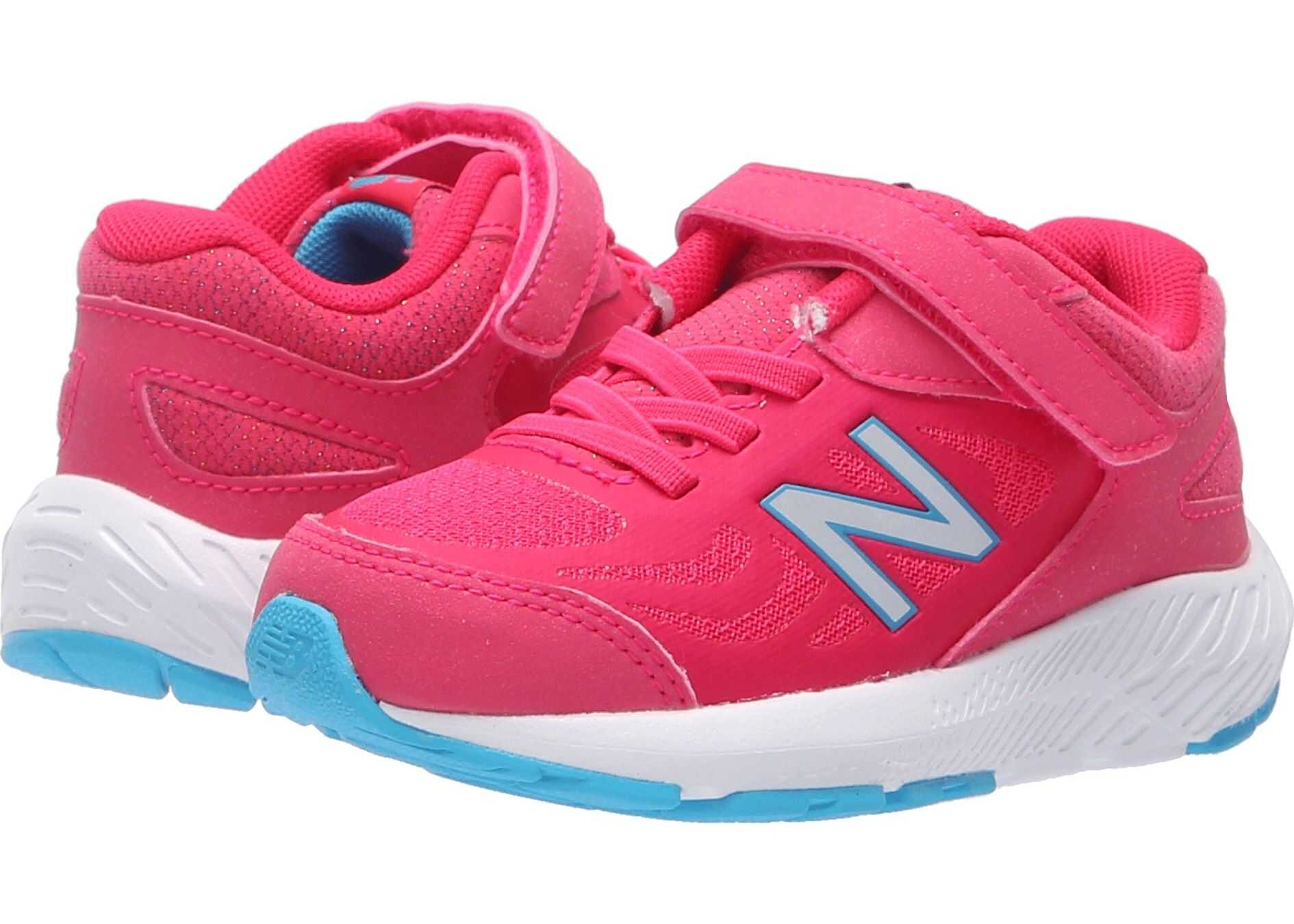 New Balance Kids KV519v1I (Infant/Toddler) Pomegranate/Vortex