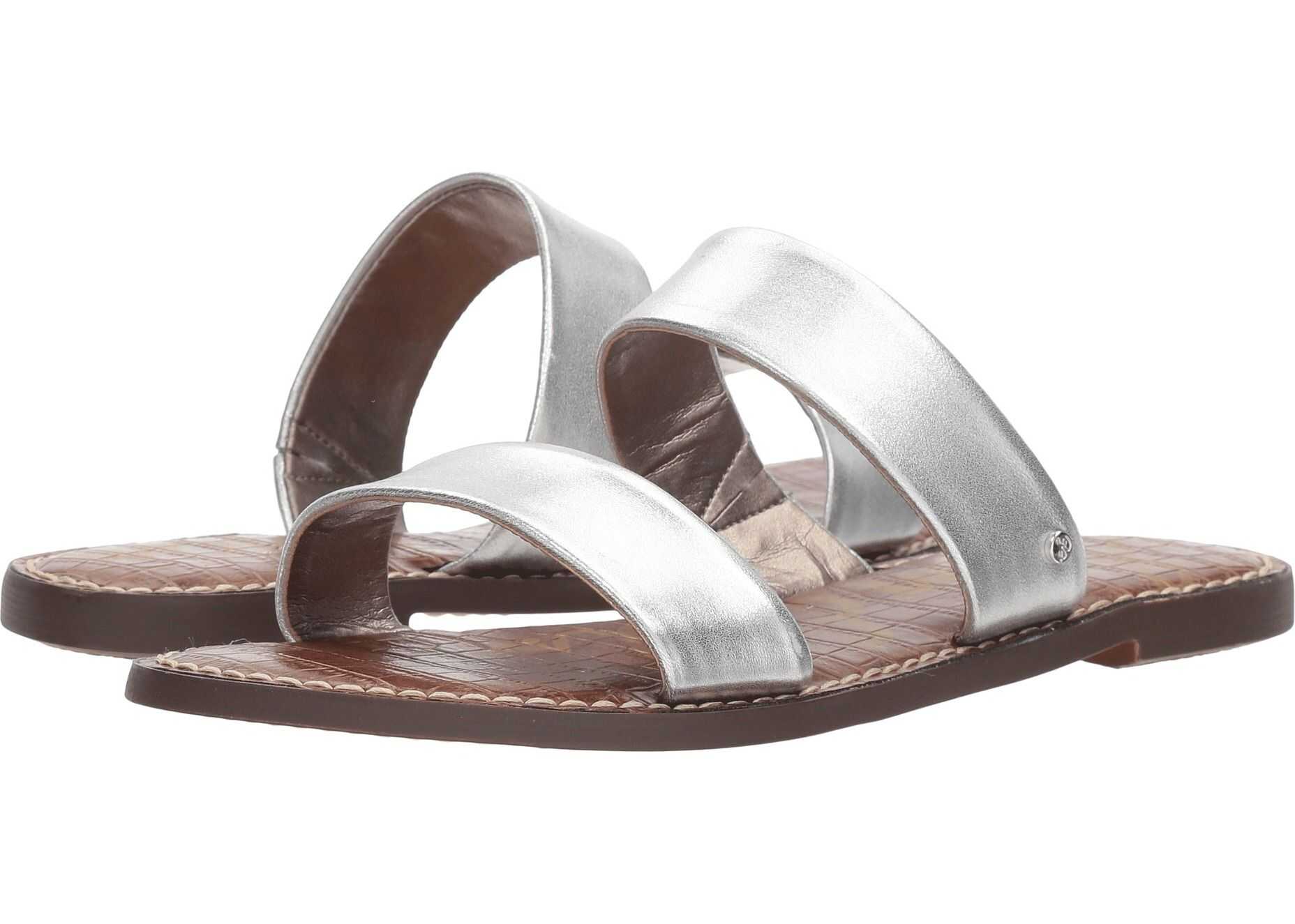 Sandala Sam Edelman Gala Silver Metallic Leather
