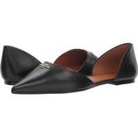 Balerini casual Leather Pointy Toe Flat Femei