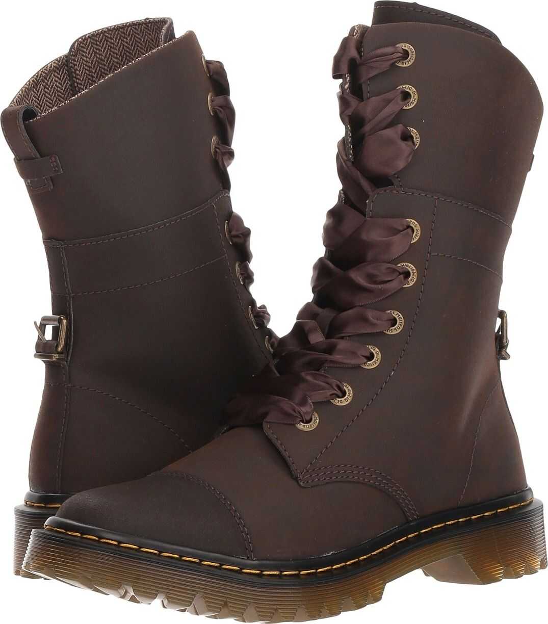 Bocanc Dr. Martens Yuba Dark Brown Mowhawk