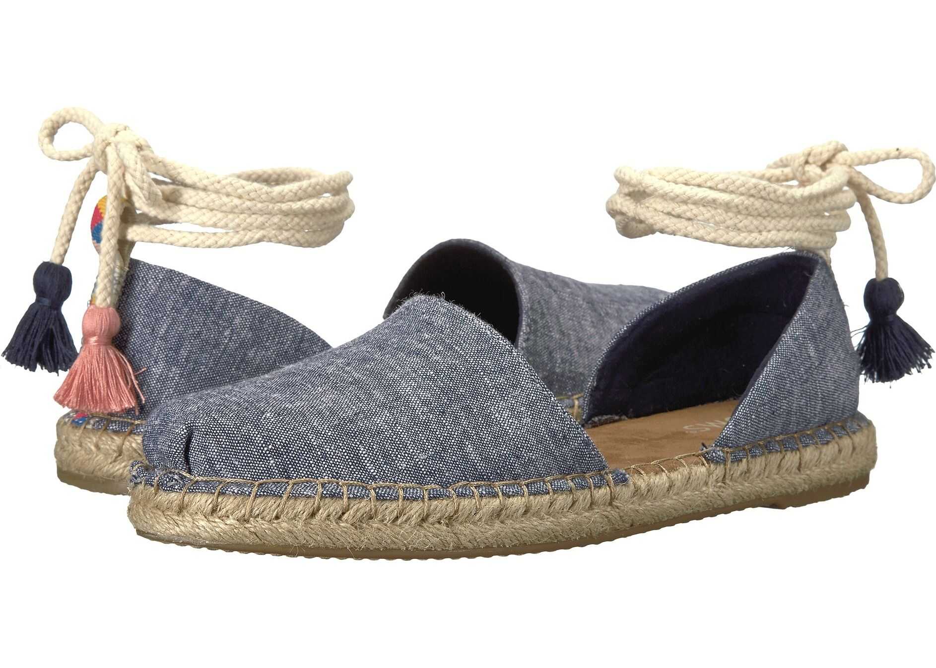 TOMS Katalina Navy Slub Chambray