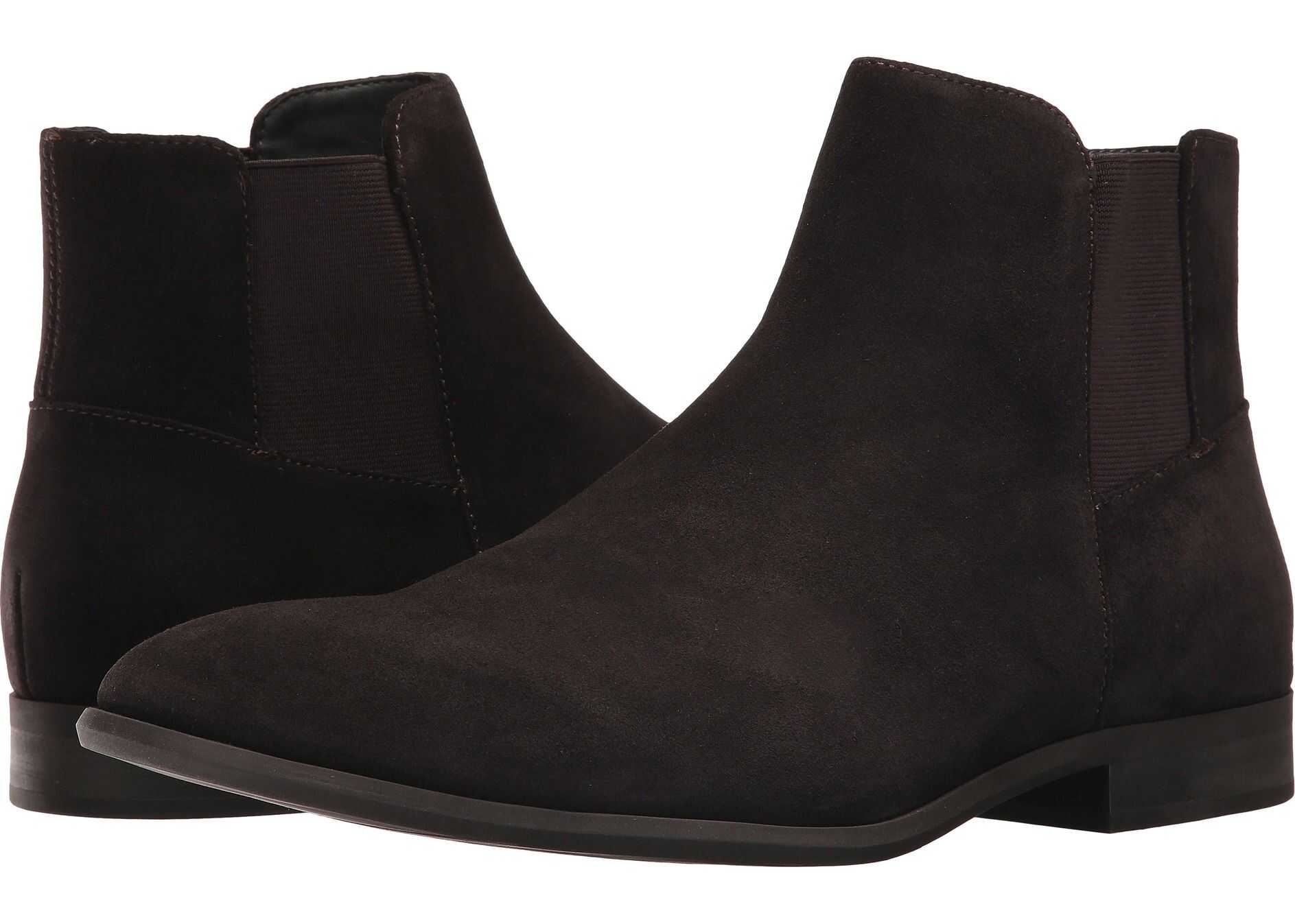 Calvin Klein Larry Dark Brown Calf Suede