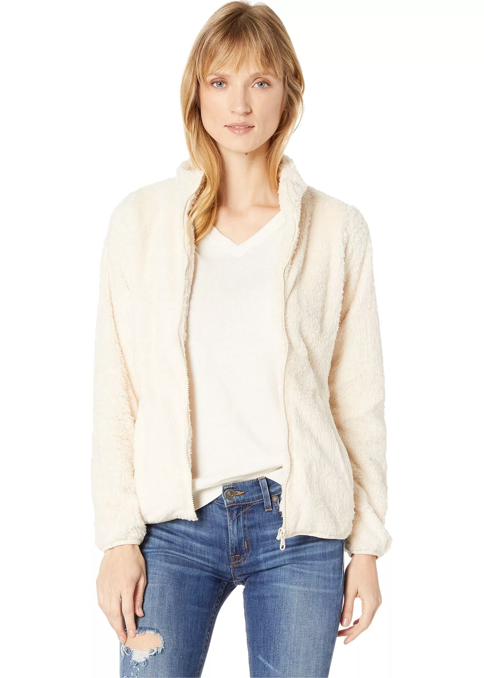 U.S. POLO ASSN. Fleece Jacket Almond