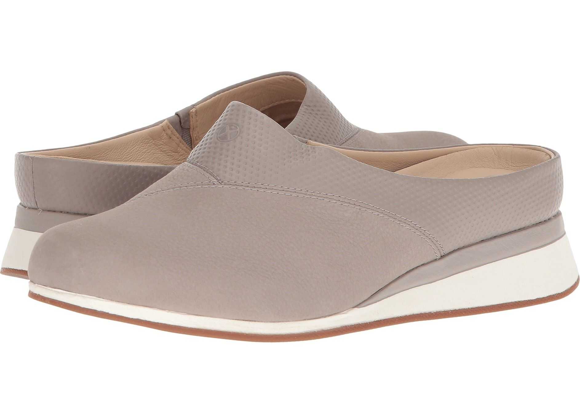 Hush Puppies Evaro Mule Ice Grey Nubuck