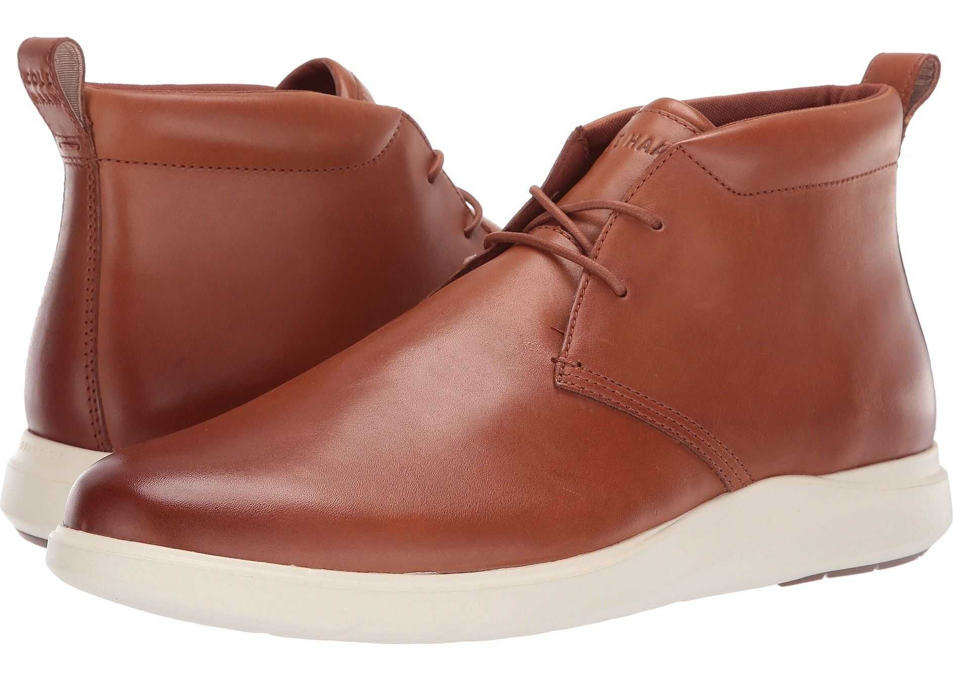 Cole Haan Grand Plus Essex Wedge Chukka British Tan/Ivory