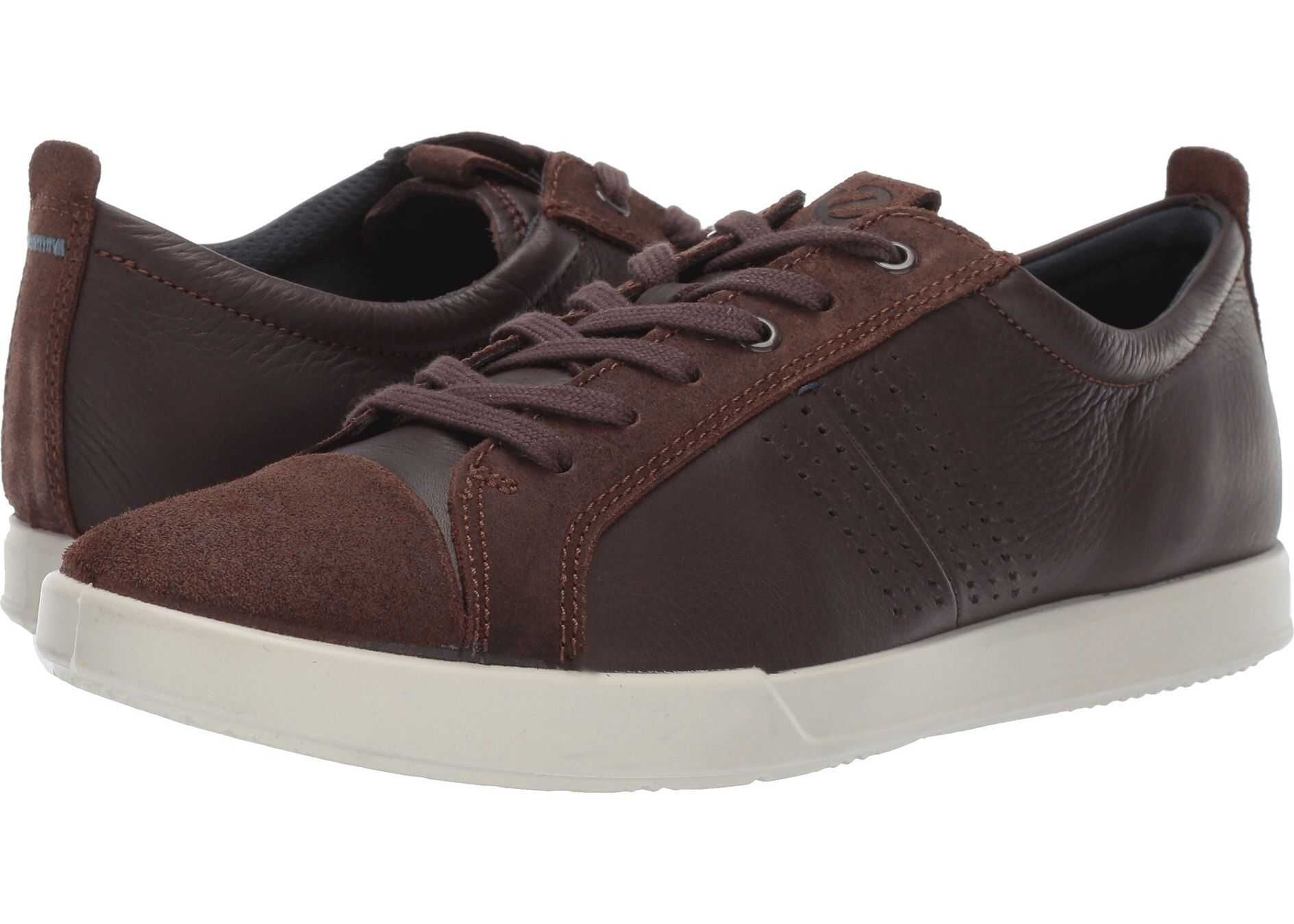 ECCO Collin 2.0 Trend Sneaker Coffee Suede/Coffee Leather