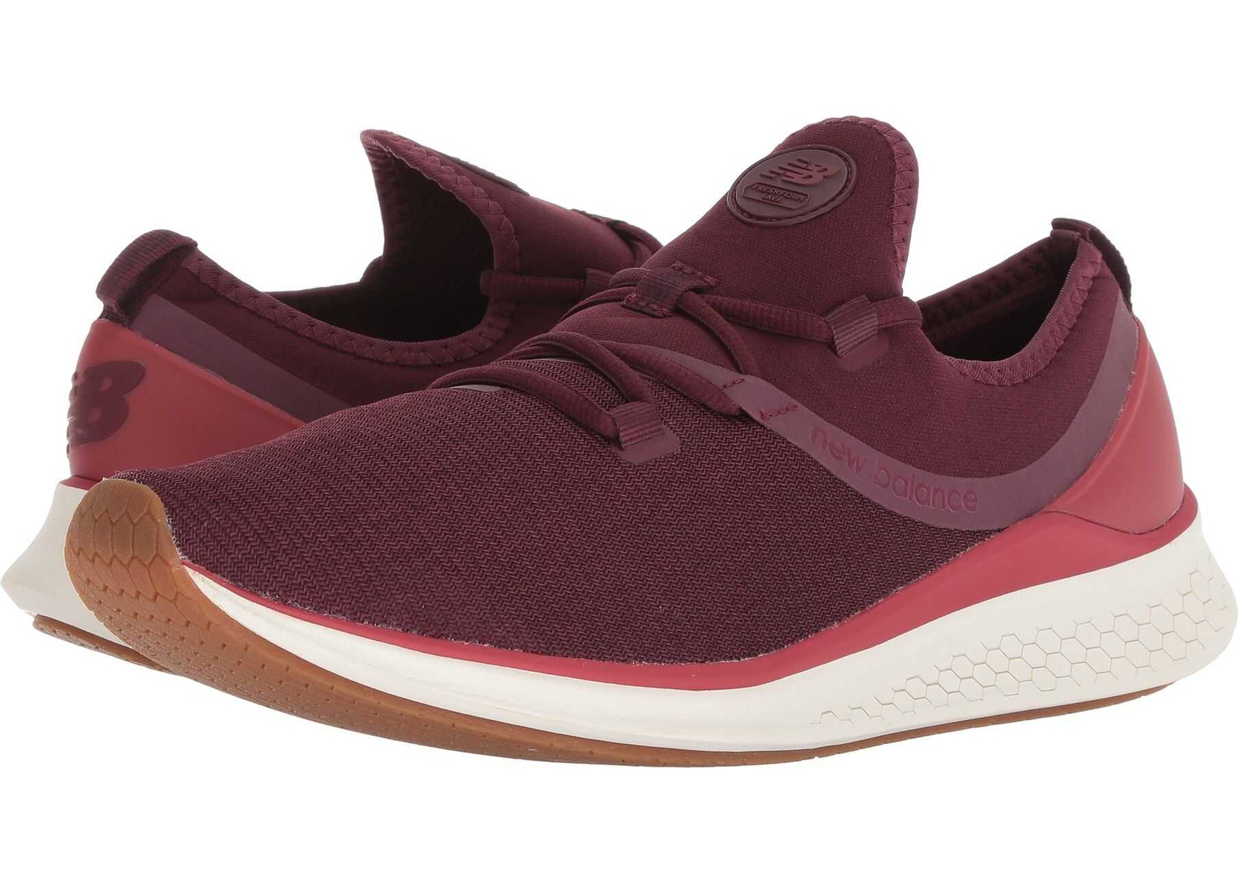 New Balance Fresh Foam Lazr Heathered Burgundy/Sea Salt