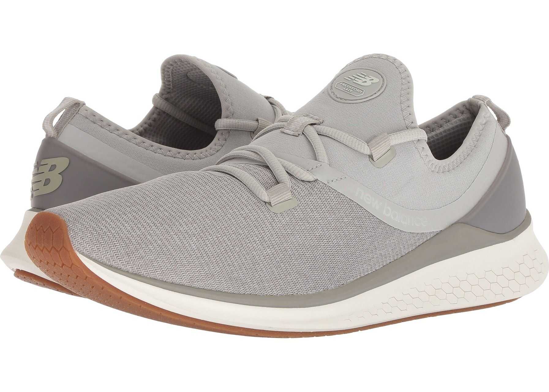 New Balance Fresh Foam Lazr Heathered Stone Grey/White