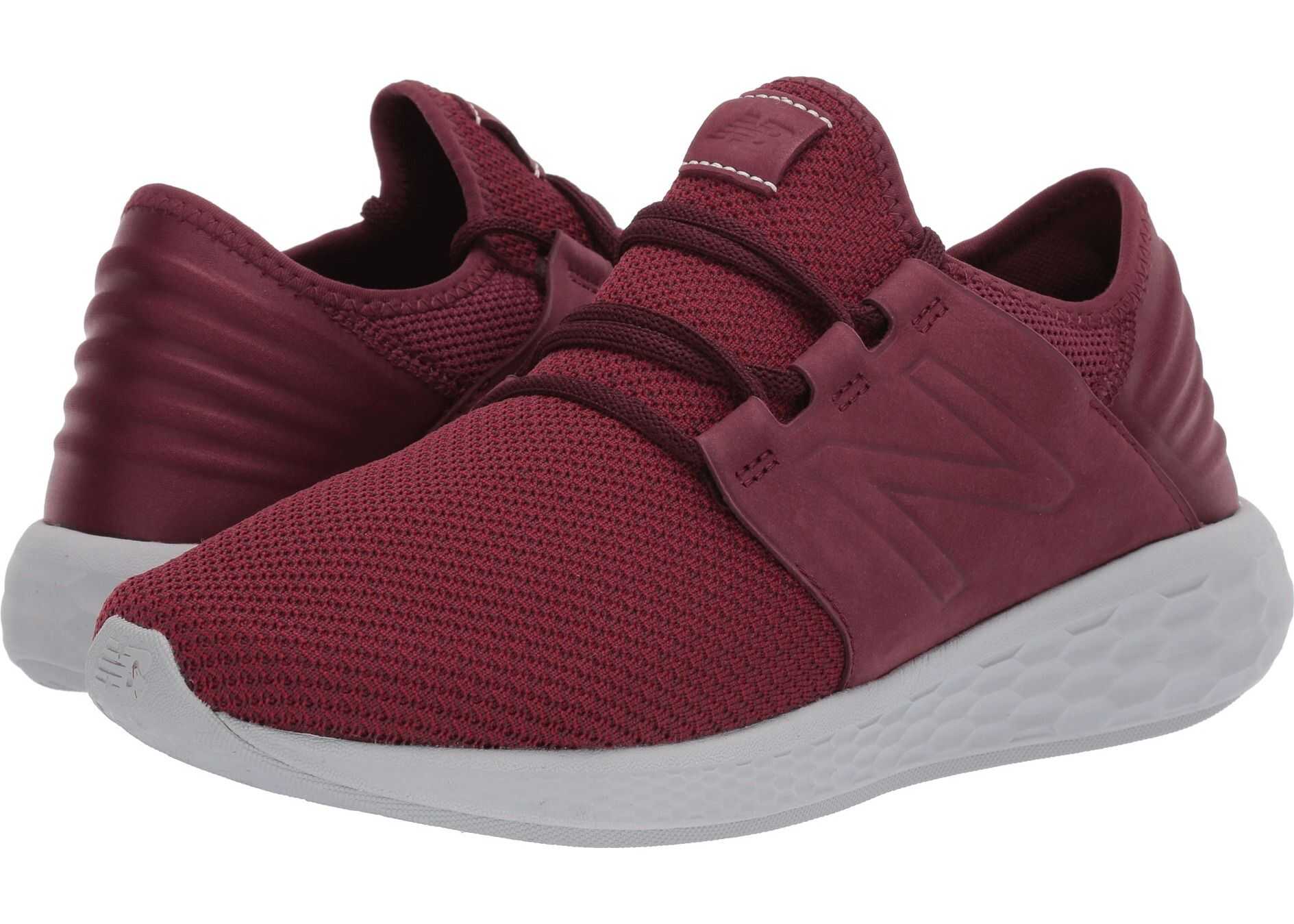 New Balance Fresh Foam Cruz v2 Nubuck NB Burgundy/NB Scarlet