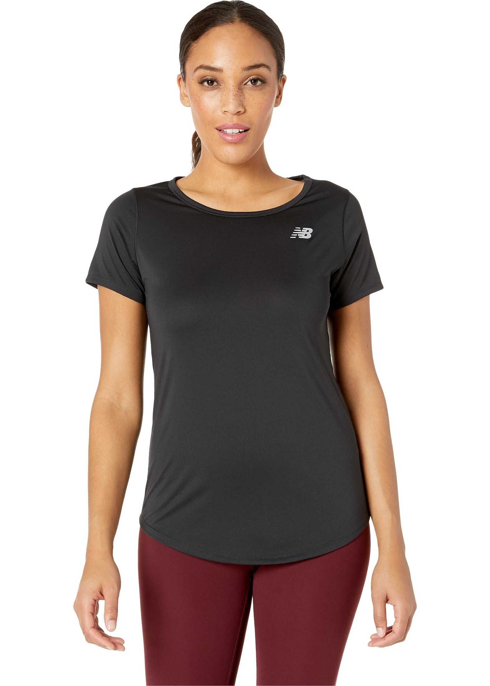 New Balance Accelerate Short Sleeve Top v2 Black