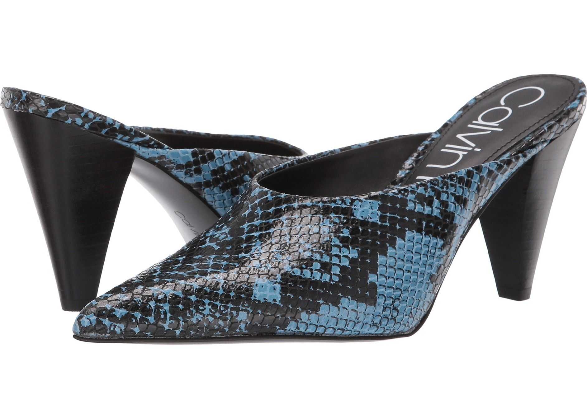 Calvin Klein Iyanna Dusty Blue Snake Print