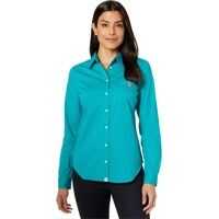 Camasi casual Dot Stretch Poplin Blouse Femei