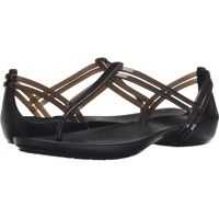 Sandale fara toc Isabella T-Strap Femei