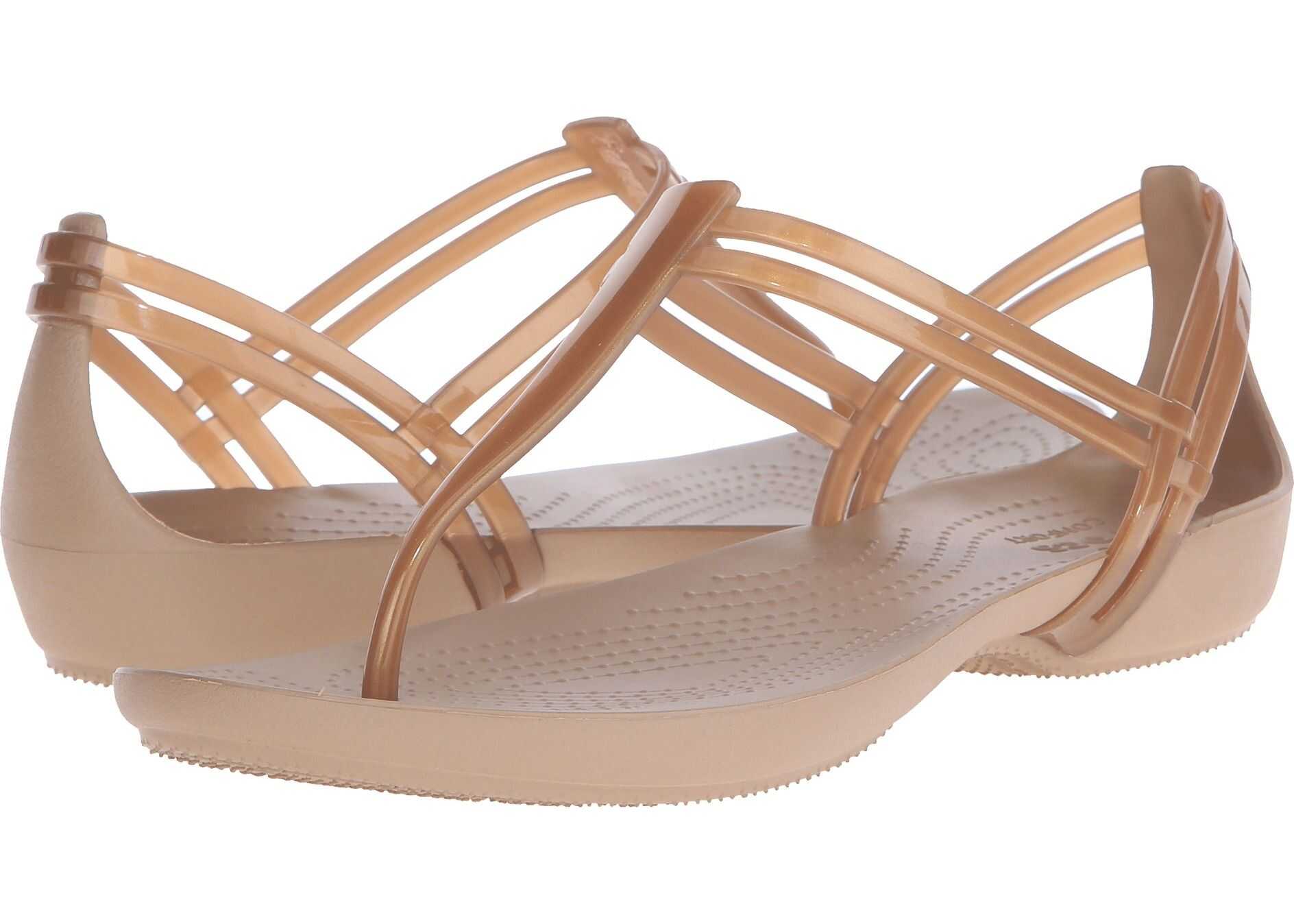 Crocs Isabella T-Strap Bronze