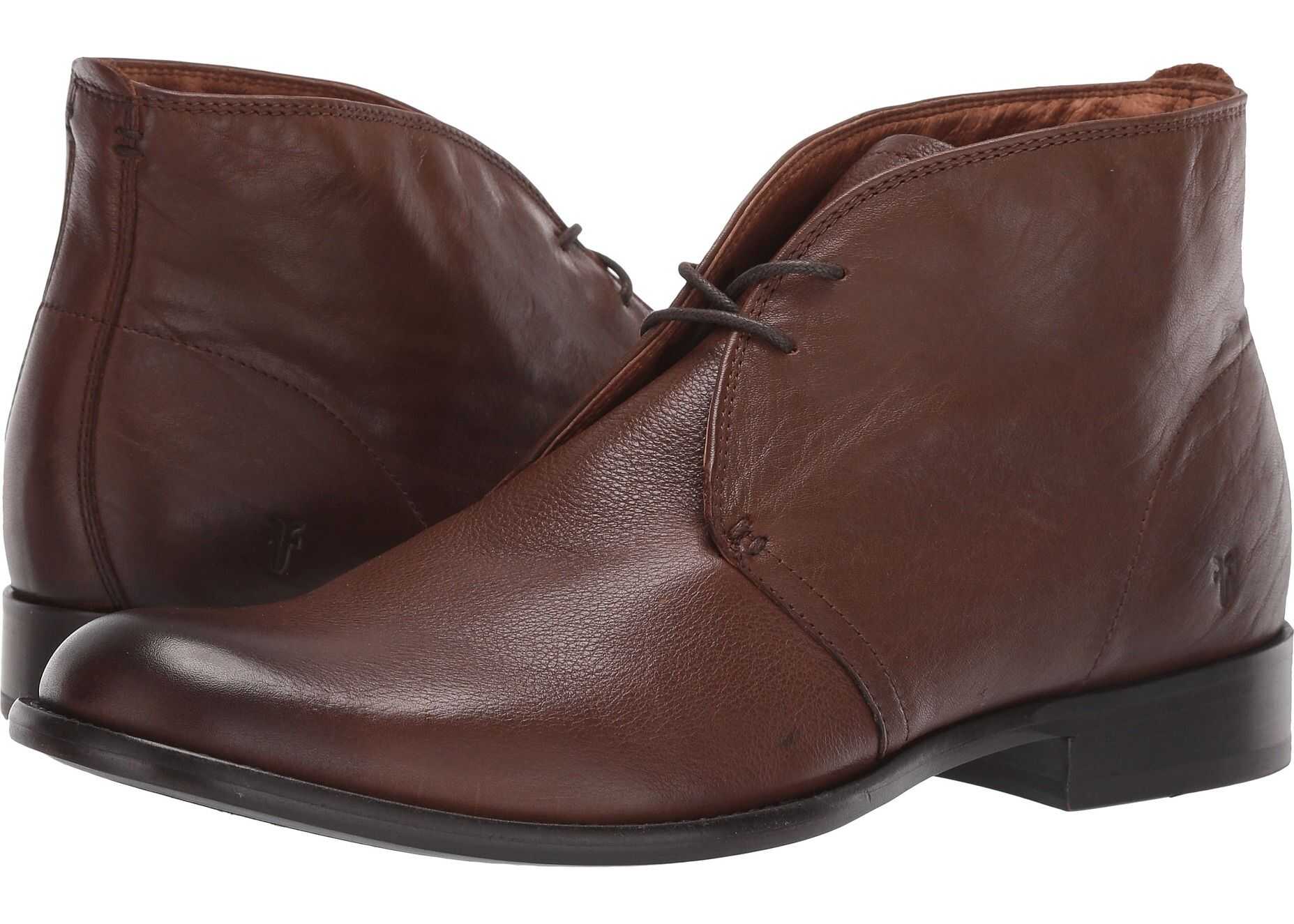 Frye Phillip Chukka Cognac