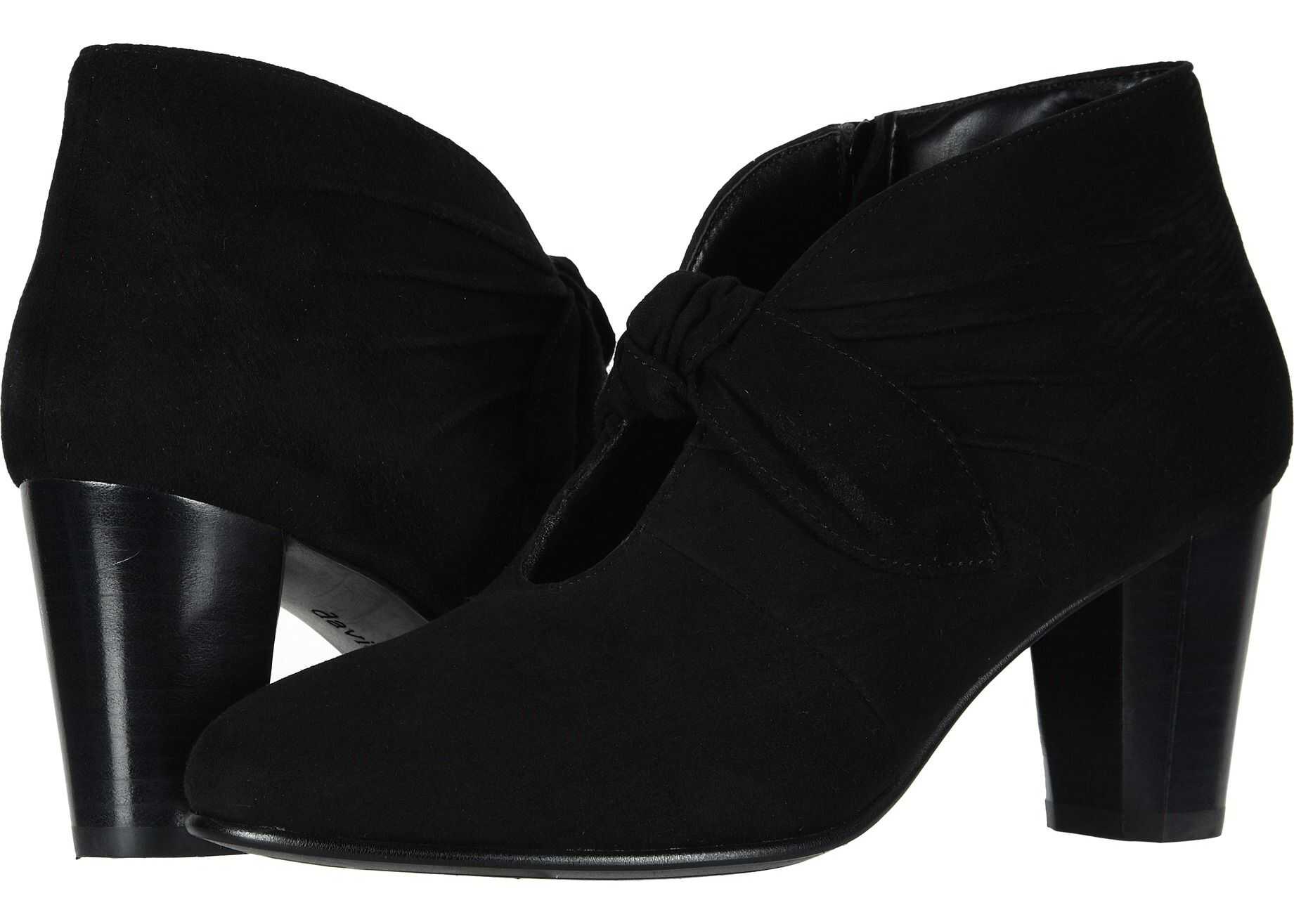 David Tate Gwen Black Suede